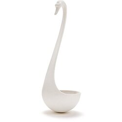 Ototo Design Swanky white Soup Ladle Cene