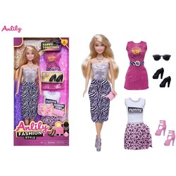 Masen Toys punčka z modnimi dodatki Cene