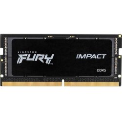 Kingston sodimm DDR5 16GB 4800MT/s KF548S38IB-16 fury impact black Cene