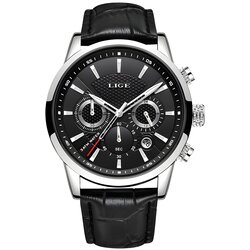 LIGE Ura EL-14626 - Črna / Srebrna Cene