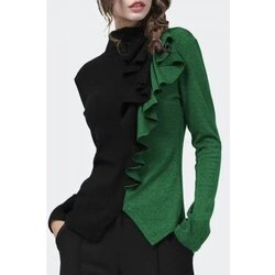 Fenzy Top S Volanima, Crne I Zelene Cijene