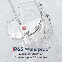 MiLi GPS Bluetooth MiLock Tracker HD-P16-L (samo za Apple) brava za prtljagu bijela Cene