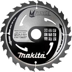Makita list rezna ploča za drvo za pilu M-Force 210X30mm 24Z B-08078 Cijene