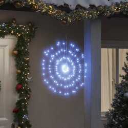 vidaXL Božićno svjetlo zvijezdani prasak 140 LED hladno bijelo Cijene