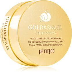 Petitfée Gold & Snail hidrogel maska za područje oko očiju s ekstraktom puža 60 kom Cene