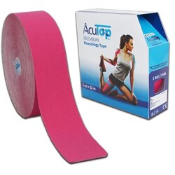 ACUTOP Premium tejp, růžový, 5 cm x 32 m Cene