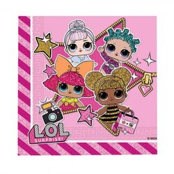 PROCOS PARTY Lol glitterati party salvete 1/20 kom ( PS90859 ) PS90859 Cene