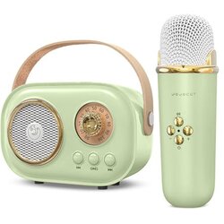 JOJOCUT Mini karaoke radio zvučnik sa mikrofonom C20 zeleni Cene