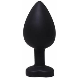 FANTASY TOYS anal butt plug srce black m Cene