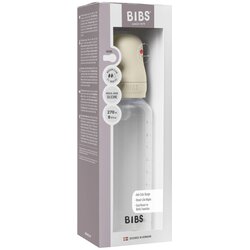 Bibs steklenička silikon, 270 ml, srednji pretok Ivory Cene