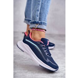 Kesi Women's Fashionable Sport Shoes Sneakers Navy Blue Ida Cene