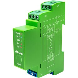 Smart Tech SHELLY 2-KANALNI ZATEMNILNIK ZA DIN LETEV ZA WI-FI BLUETOOTH PAMETNI DOM, (5000293101) Cene