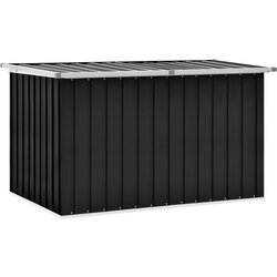 vidaXL Vrtna kutija za pohranu antracit 149 x 99 x 93 cm Cijene