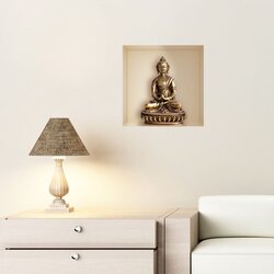 Ambiance Nalepka s 3D učinkom Buddha Statue Cene