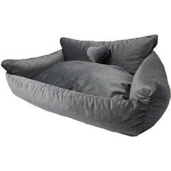 Spott Pet fotelja plišana 130x70 /(22-30-42 cm) punjena Memori penom Cene