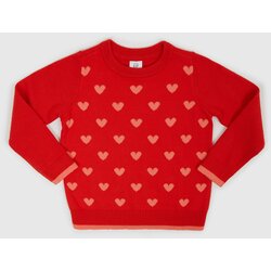 GAP Children's sweater heart pattern - Girls Cijene