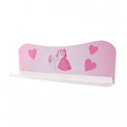 Happy Kitty Polica drvena zidna Kitty princeza i njen konj 60cm Cene