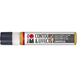 Marabu Kontur pasta za svilu 25ml, Zlatna Cene