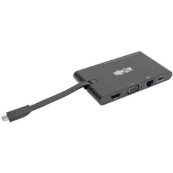 TRIPP LITE U442-DOCK3-B priključna stanica i replikator porta za prijenosno računalo Žičano USB 3.2 Gen 2 (3.1 Gen 2) Type-C Crno Cene