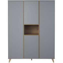 Qu-ax trokrilni ormar loft grey Cene
