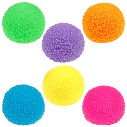 COOL MIX Fluffy texture loptica 6 cm ( sort) T26358 Cene
