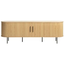 Unique Furniture TV omarica v hrastovem dekorju 56x180 cm Nola – Cene