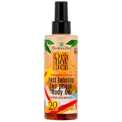 Hedera Vita Orahovača Dvofazno ulje za sunčanje sa orahovim uljem SPF 20, 200ml Cene