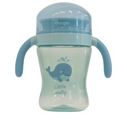 Bo Jungle Drinking Cup 360° Mixer Grey otroški lonček 6m+ Little Whally 240 ml Cene