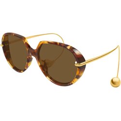 Bottega Veneta BV1436S 002 ONE SIZE (60) Havana/Rjava Cene