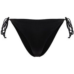 Trendyol Black Tied Shiny Lacquer Printed Bikini Bottoms Cene