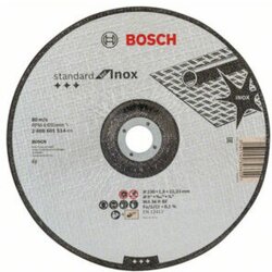Bosch rezna ploča ispupčena 230 x 22,23 x 1,9 mm Standard for Inox 2608601514 Cene