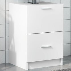 vidaXL Ormarić za umivaonik bijeli 40 x 37 x 59 cm konstruirano drvo Cijene