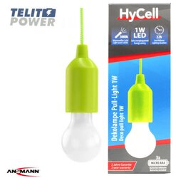 Ansmann LED lampa Pull-Light PL1W zelena ( 3408 ) Cene