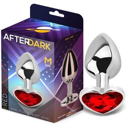 Afterdark analni čep red scarlet (m) Cene