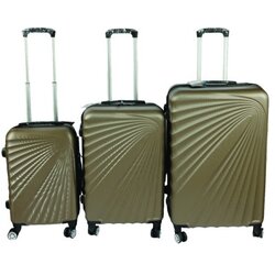 Enjoy koferi kick set 1/3 puerto bronze gold ( 78096 ) Cene