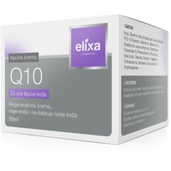 Elixa Cosmetics Q10 krema noć, 50ml Cene