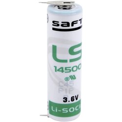 SAFT Posebna litijeva baterija Mignon 2 x spajkalni zatič 3.6 V 2600 mAh Mignon (AA) (Ø x V) 14.5 mm x 50 mm, (20439764) Cene