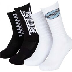 Santa Cruz Najlonke / Samostoječe nogavice Finish line socks (2 pack) Črna Cene
