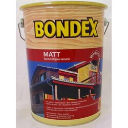 BONDEX TANKOSLOJNI PREMAZ MATT 5L 005 EBENOVINA Cene