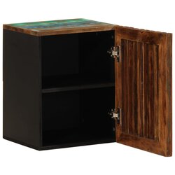 Maison Chic Stenska Kopalniška omarica - Kopalniški kabinet 38x34x48 cm trden akacijev les, (21794557) Cene