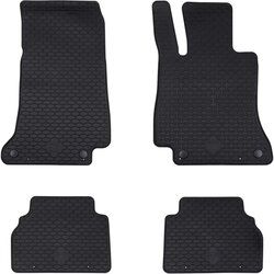 vidaXL Avto preproga 4 pcs Črna Guma, (5000204248) Cene