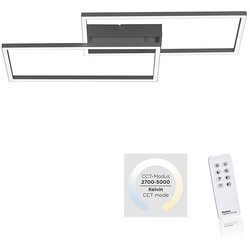 LEUCHTEN DIREKT 14140-18 - LED prigušiva svetiljka IVEN 2xLED/13,5W/230V + daljinski upravljač Cene