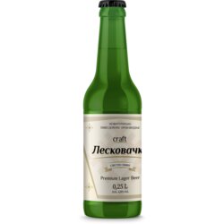 Leskovačko Lager kraft svetlo pivo, 0.25 l Cene