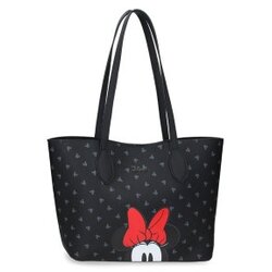 Disney Mickey Tote torba Disney Minnie Bowlogue, crna, 31 x 25,5 x 11,5 cm Cene