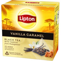 Lipton Črni čaj Vanilla Caramel - 20 Čajnih vrečk Cene