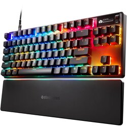 Steel Series Apex Pro TKL Gen 3 žična igralna tipkovnica črne barve z magnetnimi stikali in US postavitvijo QWERTY Cene