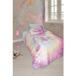  Sirena - mint mint ranforce young quilt cover set Cene