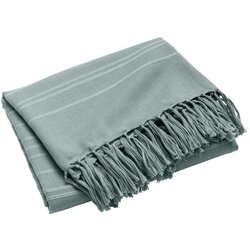 douceur d'intérieur Zeleni pamučan prekrivač 180x220 cm Lilia – Cene