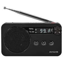 Aiwa prenosni radio FM RS-77PLL/BK s funkcijo RDS Cene