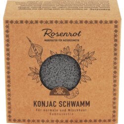Rosenrot konjac gobica iz bambusovega oglja Cene